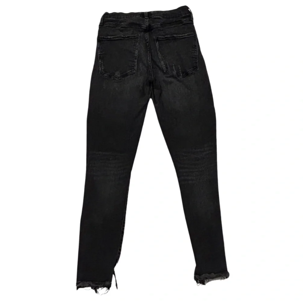 AGOLDE Sophie Mid Rise Skinny Crop Jeans | Temple Wash | Size 26